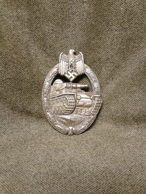 Bronze Panzer Assault Badge (#27553)