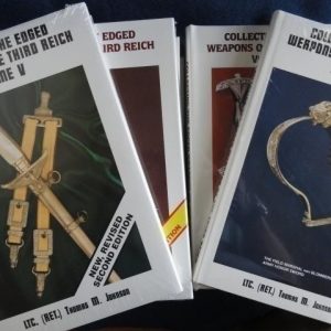 Set of Collecting the Edged Weapons of The Third Reich (less Vol. II) by Thomas M. Johnson (#27819)