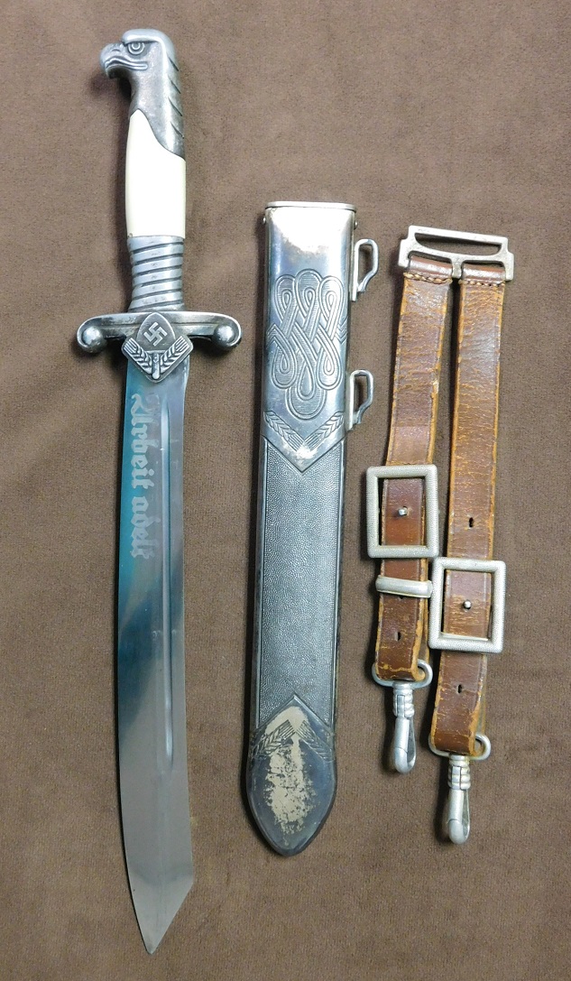 RAD Officer's Dagger w/Hangers (#28981)