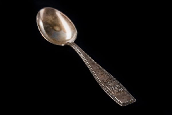 A.H. Formal Silver Dessert Spoon (#29097)