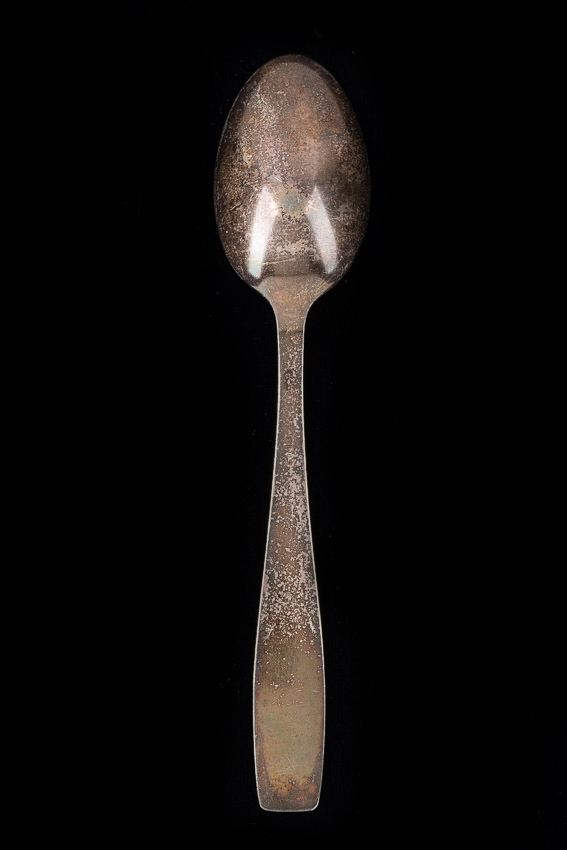 A.H. Formal Silver Dessert Spoon (#29097)