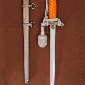 Uncleaned Army Officer Dagger w/Portepee (#30912)