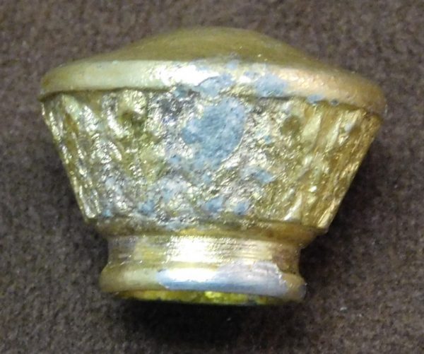 Unfinished Gold Aluminum Water Customs Pommel (#29491)
