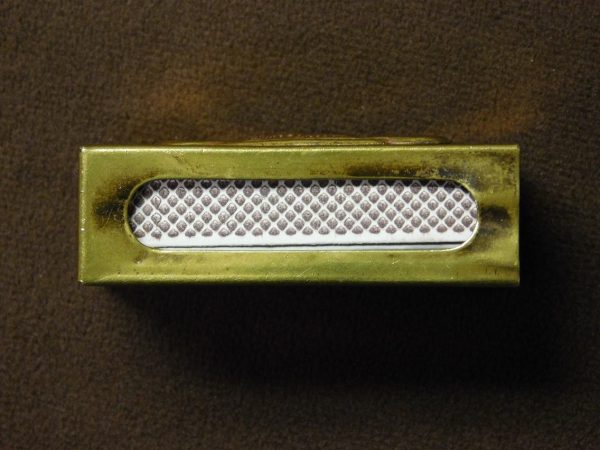 Imperial German Brass Match Box (#29603)