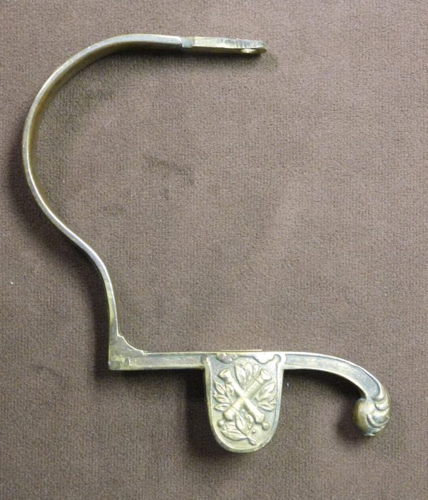 Ornate Artillery “Crossed Cannons” Crossguard and Knuckle Bow (#29660)