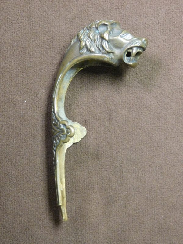 Imperial Sword Lion Head Pommel and Backstrap (#29664)