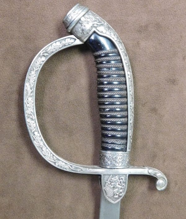 Royal Bavarian Officer’s Sword w/Original Storage Bag  (#29711)