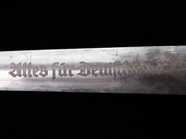 SA Dagger with Rare Ehr. Reich of Schweina Trademark (#29743)