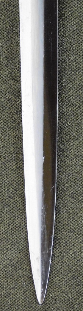 Uncleaned Personalized Army Officer Dagger w/Portepee (#29752)