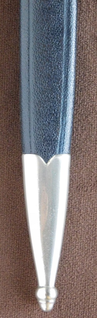 Double Engraved Blue & Gold Panel Presentation 1st Model Luftwaffe Dagger (#29778)