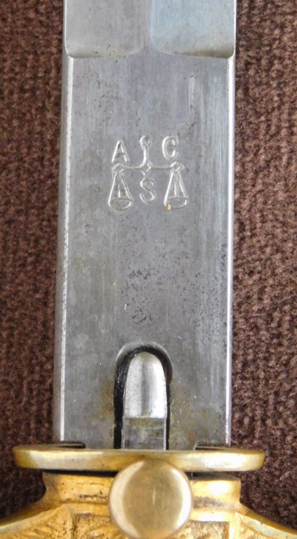 1921 Pattern Black Grip German Navy Dagger (#29780)