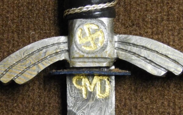 Cased Miniature Luftwaffe Sword (#29824)