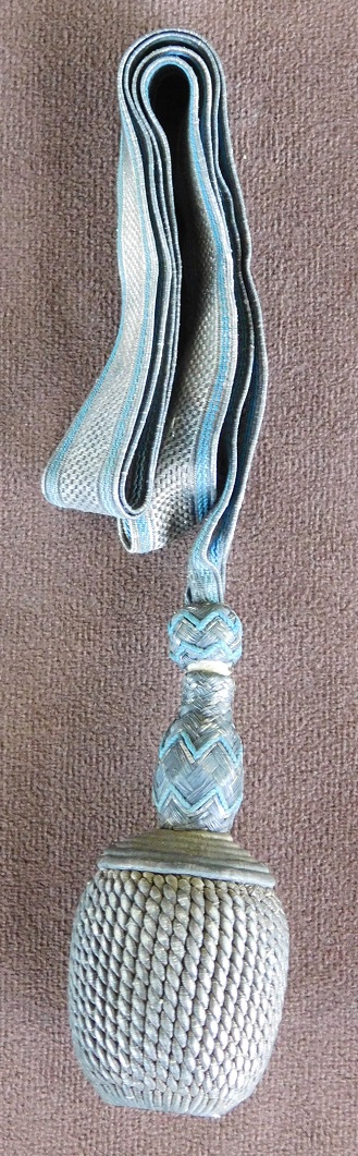 Original Imperial German Bavarian Blue and Silver Sword Knot (#30003)