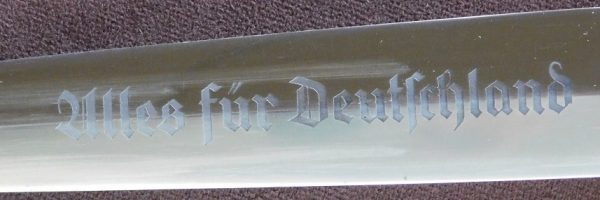 Third Reich 1933 SA Dagger by Rare Maker G. Rheinhold Grah, Solingen-Foche (#30104)
