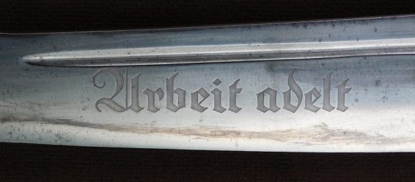 Third Reich RAD Enlisted Dagger by WKC (#30241)