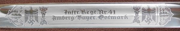Double-Etched Bayonet by F.W. Höller (#30282)