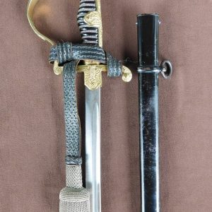High Quality Unattributed Army Officer’s Dovehead Saber (#30301)