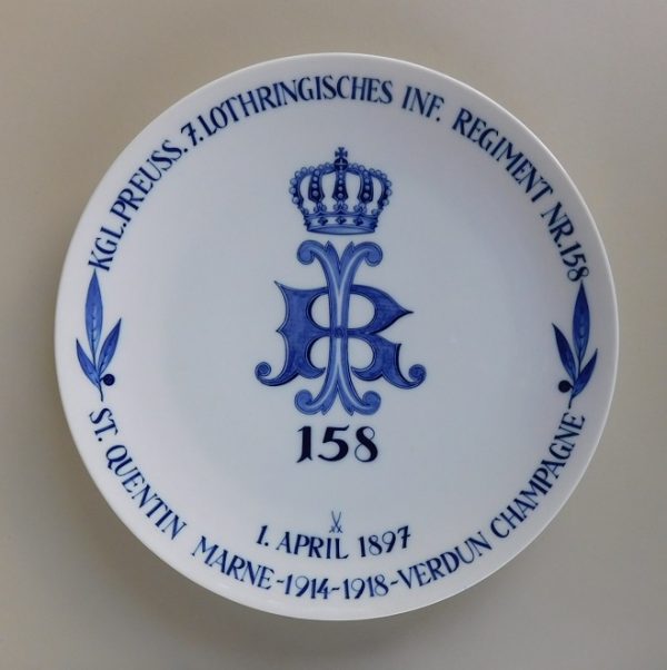 Meissen Regimental Plates (#30341)