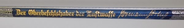 Rare Luftwaffe General’s Sword by Eickhorn (#30355)