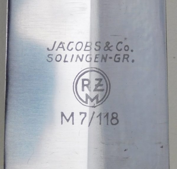 SA Dagger w/RZM M7/118 and Jacobs & Co., Solingen (#30449)