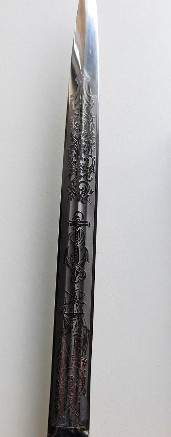 2nd Model Navy Dagger (#30570)
