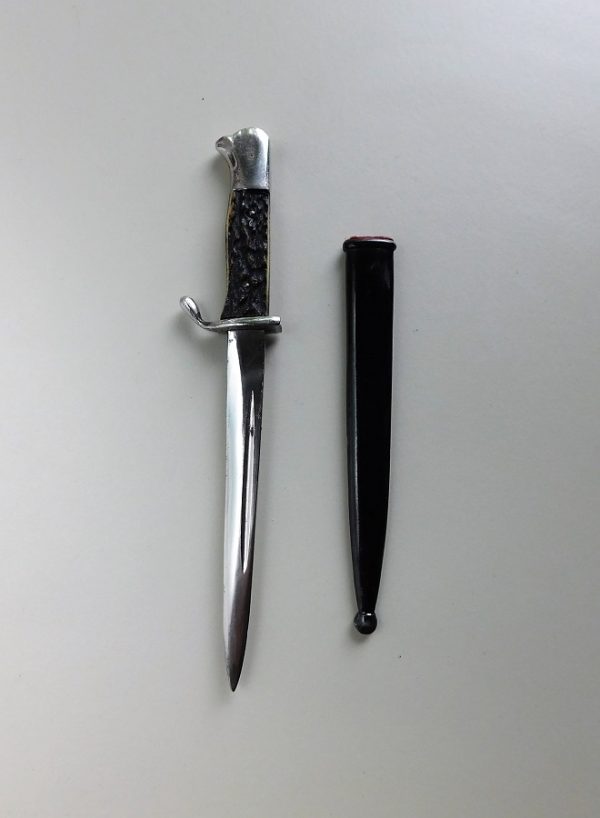 Rare Miniature Stag Grip Bayonet (#30600)