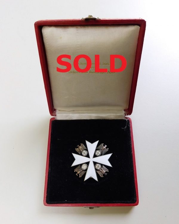 Cased 2nd Class Order of the German Eagle Breast Star (#30628)