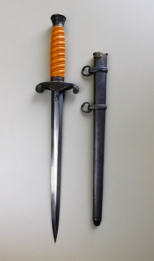 Uncleaned Army Officer’s Dagger (#30637)