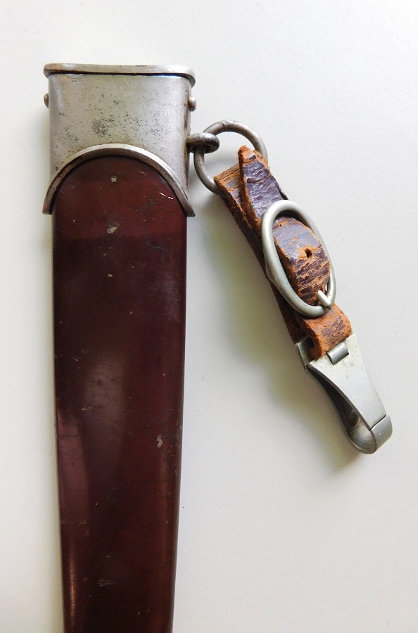 Uncleaned Early SA Dagger by RARE Maker w/Hanger (#30640)