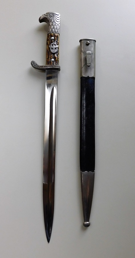 Third Reich Police Bayonet with Matching Numbers (#30669)