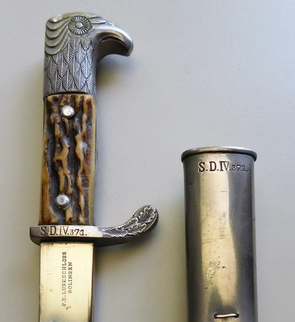 Third Reich Police Bayonet with Matching Numbers (#30669)