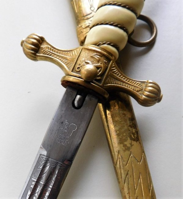 2nd Model Navy Dagger (#30702)