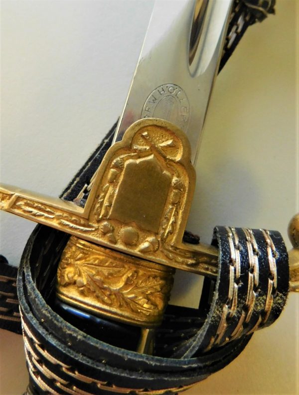 Third Reich Panther Head Army Sword (#30761)