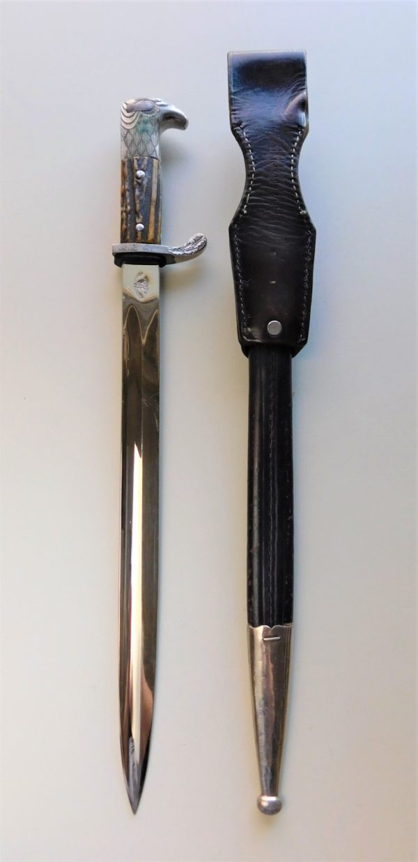 Long Slotted Third Reich Municipal Police Bayonet (#30827)