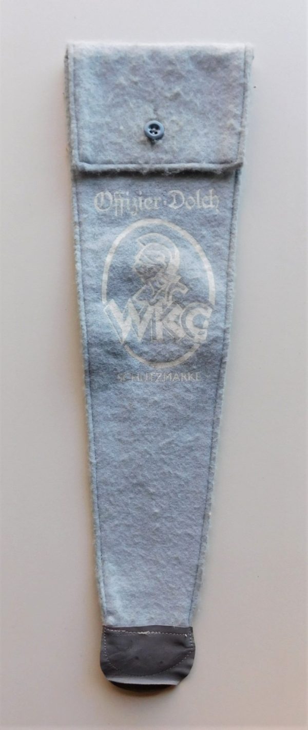 Ultra RARE Felt Dagger Bag by WKC (#30876)