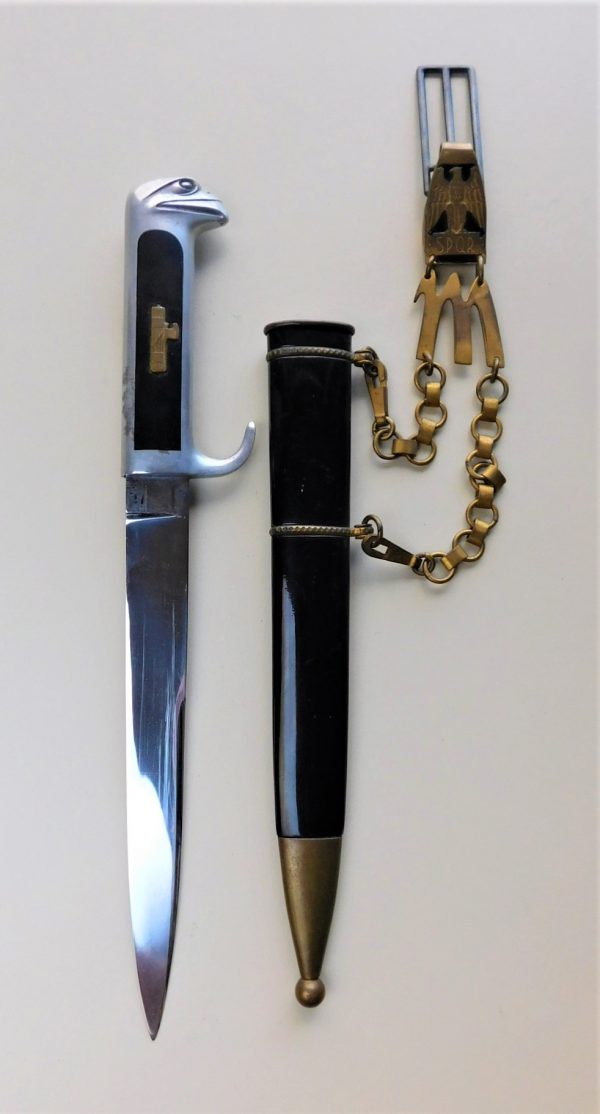 M-1937 Italian MVSN Dagger w/Hangers (#30891)
