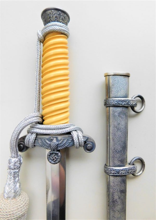 Army Officer’s Dagger with Hangers and Portepee from the Personal Collection of Thomas M. Johnson (#30926)