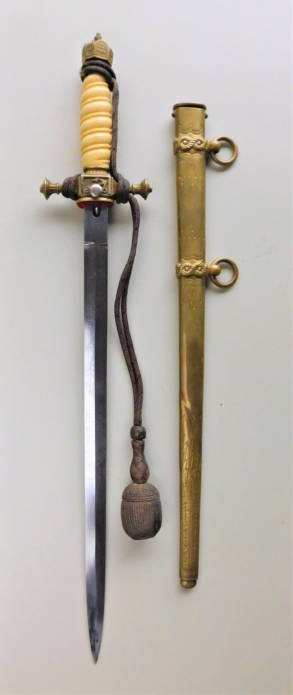 Personalized M-1890 Naval Cadet Dagger (#30932)