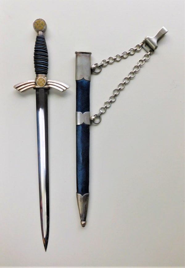 Rare 17” DLV Flyer’s Dagger from the Personal Collection of Thomas M. Johnson (#30945)