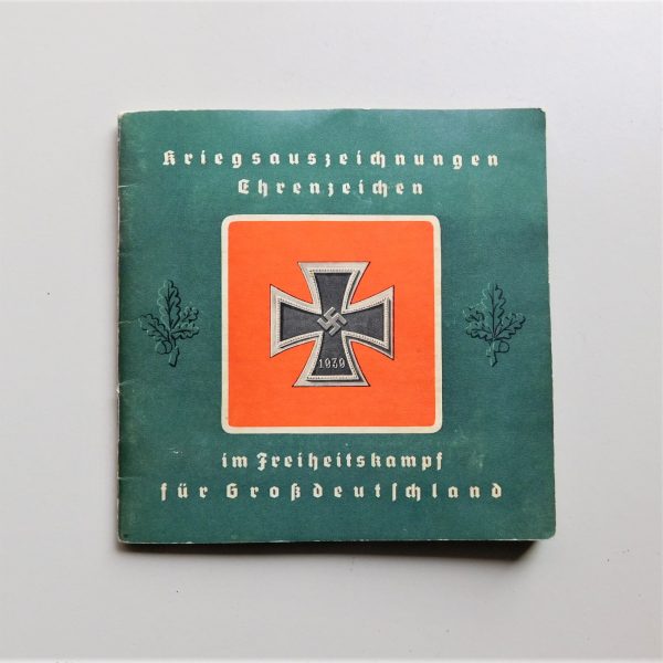 Kriegsauszeichnungen Ehrenzeichen 1939 (German Wartime Awards List) (#30950)