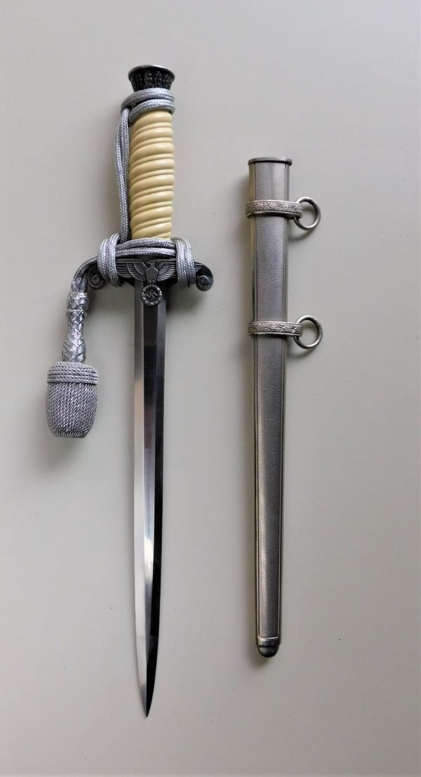 Uncleaned Army Officer’s Dagger w/Portepee (#30954)