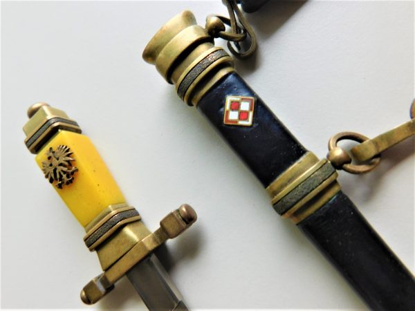 Ultra RARE Miniature Polish Naval Honor Dagger (#30974)