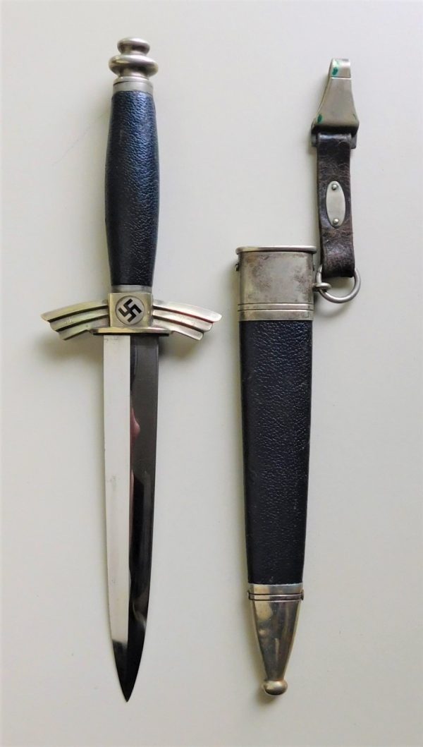 Uncleaned NSFK Flyer’s Knife w/Hanger & Belt Loop (#31015)