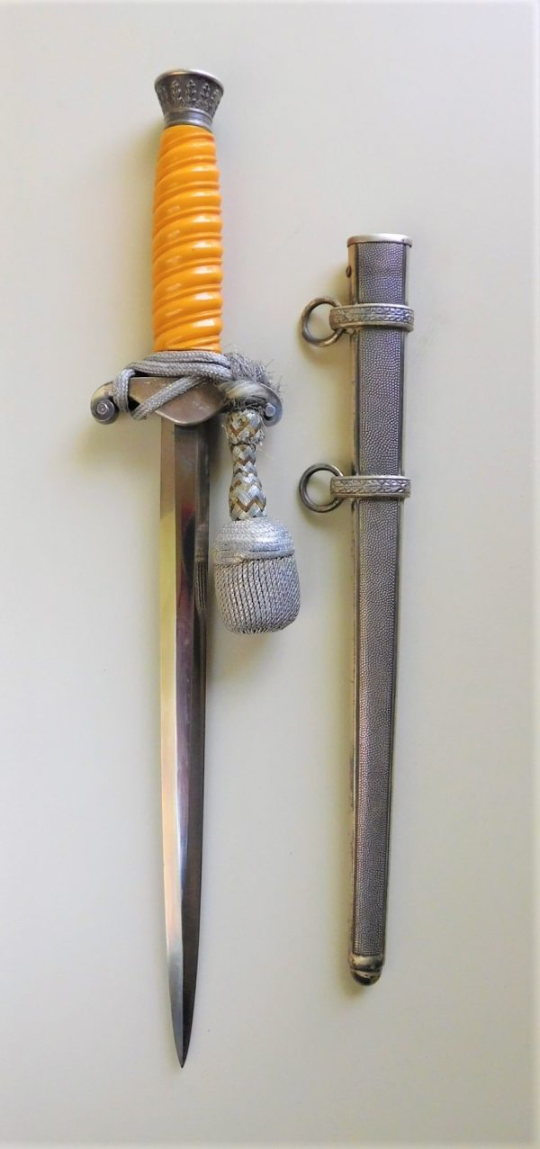 Uncleaned Army Officer’s Dagger w/Portepee (#31041) SOLD