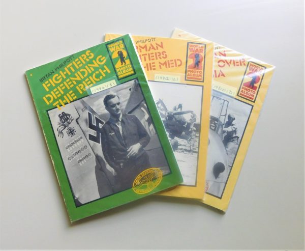 Set of Three Paperback WWII Photo Books by Bryan Philpott (#31052)