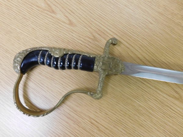 Rare Third Reich Dove Head Sword w/Unique Langet (#31058)