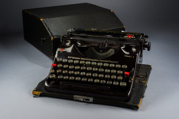 Third Reich Office Typewriter with SS Key (#50102)
