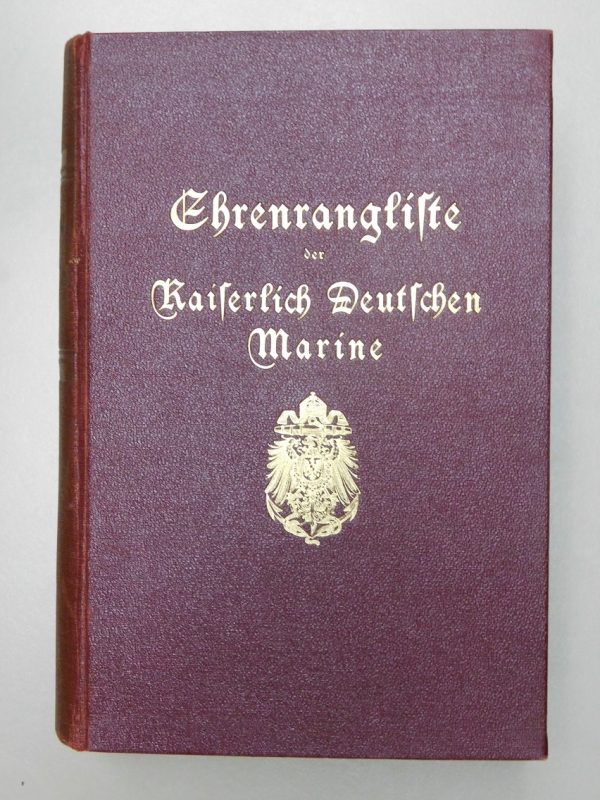 Ehrenrangliste der Kaizerlich Deutschen Marine 1914 - 1918 (#8044) (#20561) (#22134)