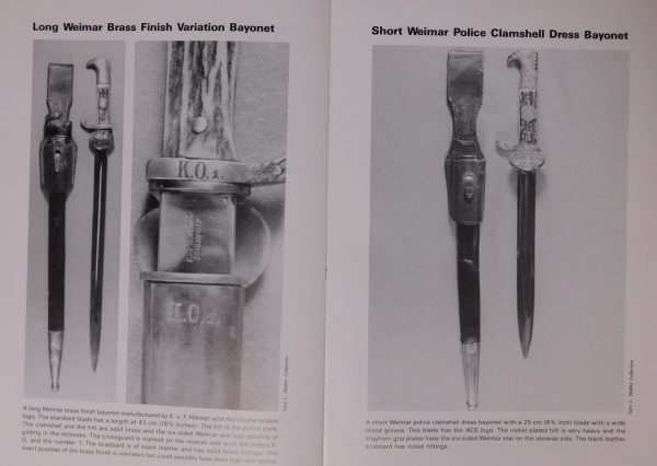 "German Clamshells & Other Bayonets" (#21744)