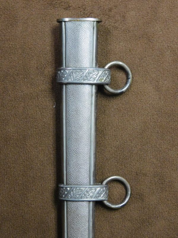 2nd Model Luftwaffe Dagger w/Double-Etched Blade w/Glass-like Grip (#29691)